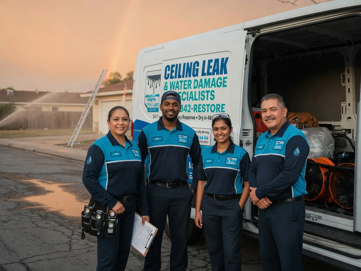 Ceiling Leak Cleanup company in Roaring Springs, TX