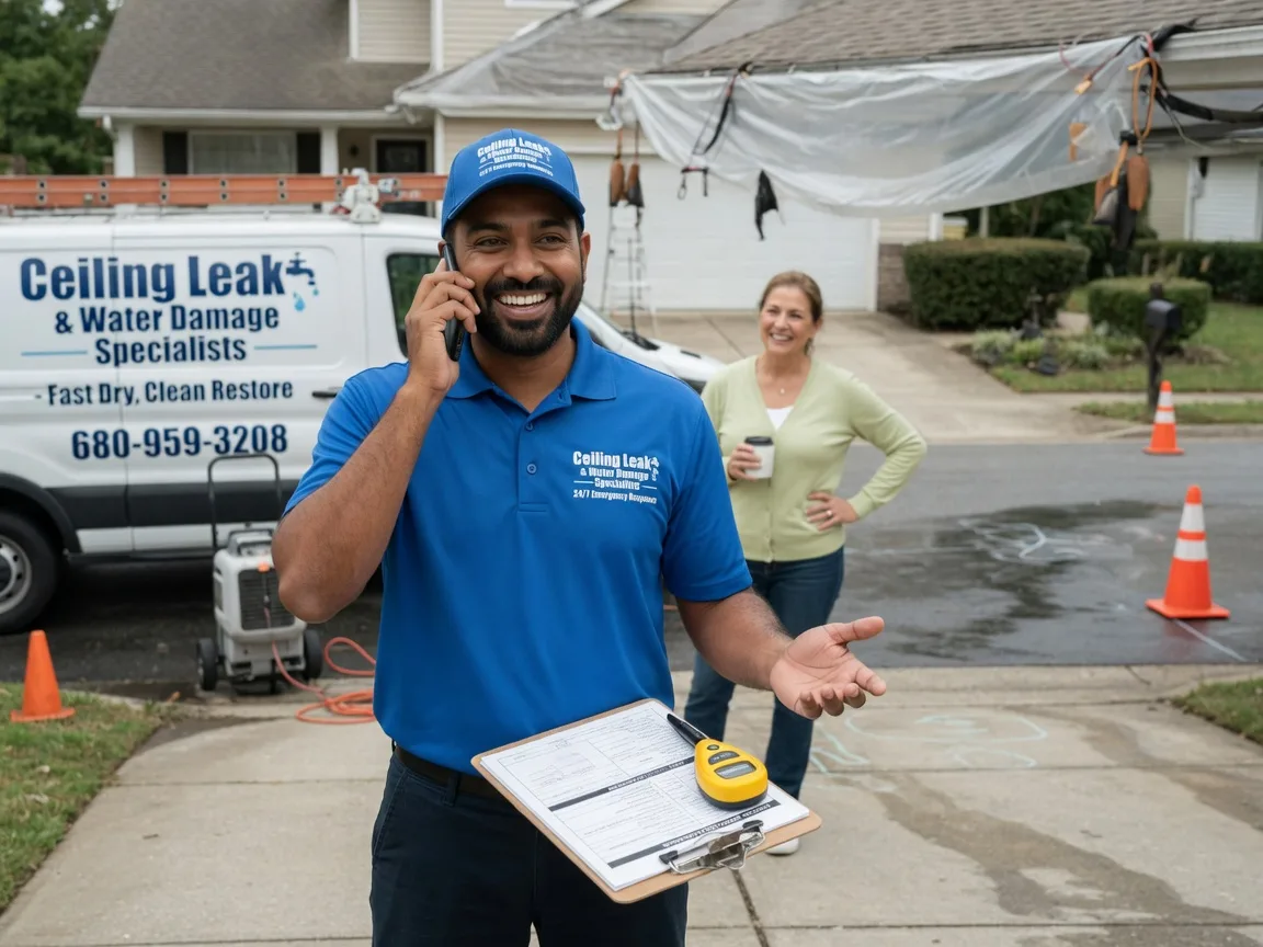 Ceiling Leak Cleanup Roaring Springs, TX FAQs